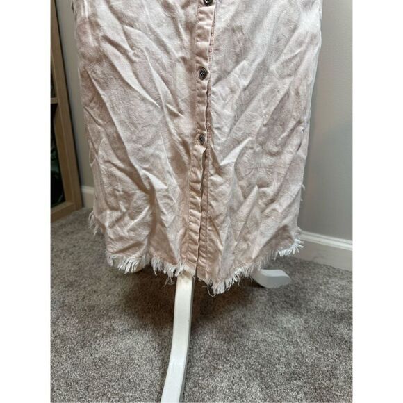 BILLY T Chambray Shirt Dress Medium Rae Hem Anthropologie - Picture 6 of 7